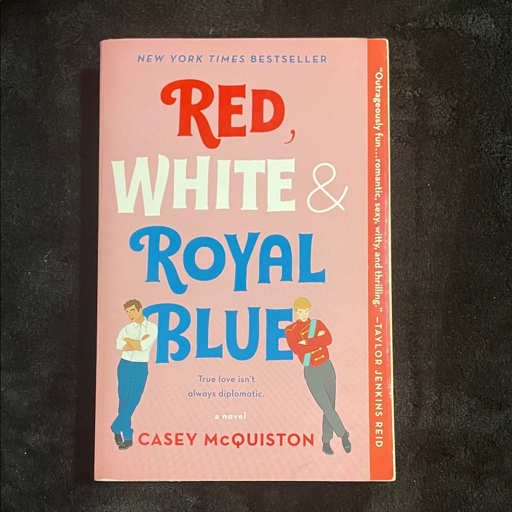 Red, White & Royal Blue Book